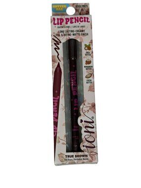 Lip Pencil True Brown Matte Lip Liner Creamy Long Lasting